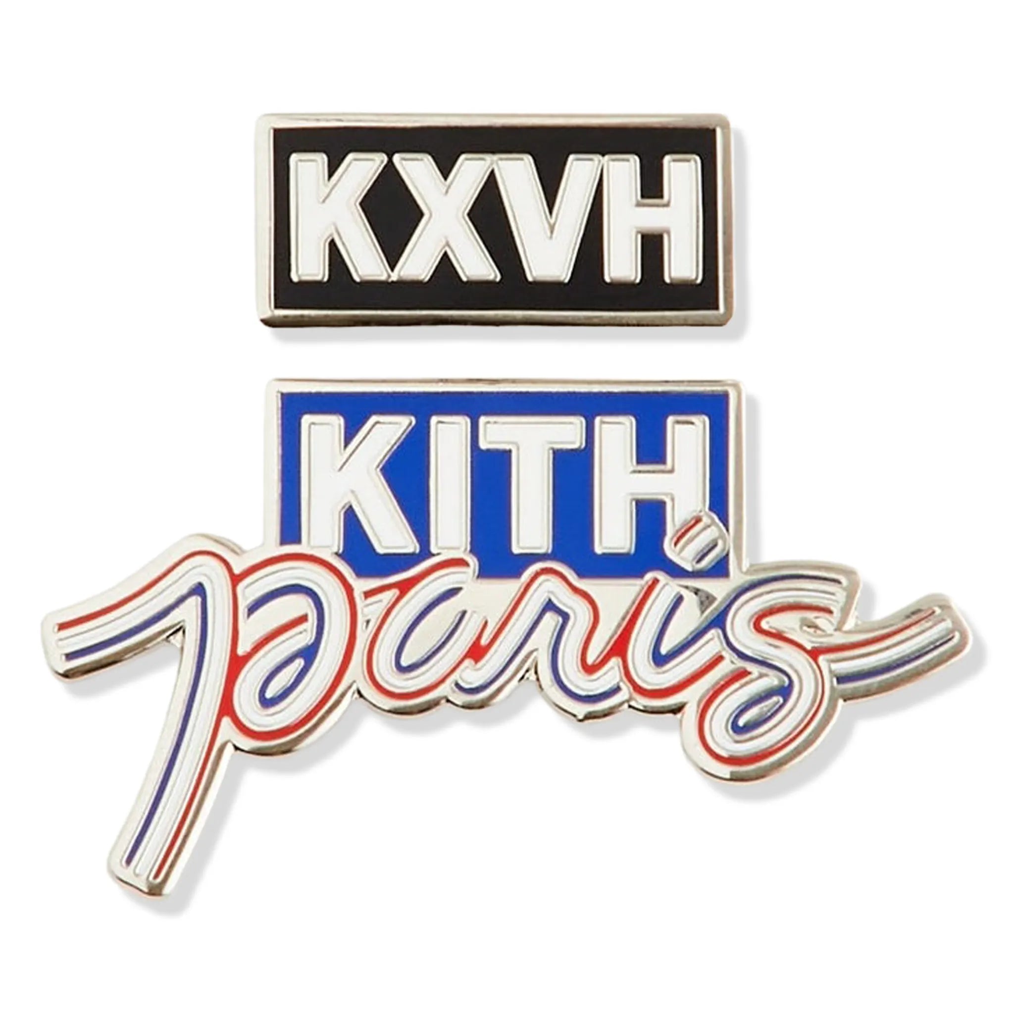 Detailed View of Kith Paris Classic Logo White T-Shirt KHMG030072-101